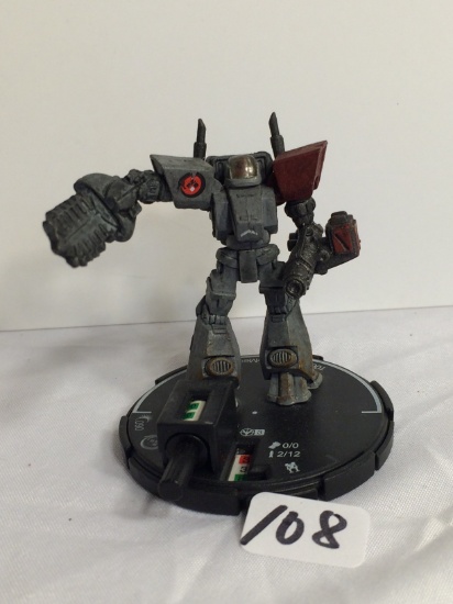 Collector Loose 2002 Wizkids Miniature Mechwarrior War Figure 100 ForestryMech MOD 2-3"Tall