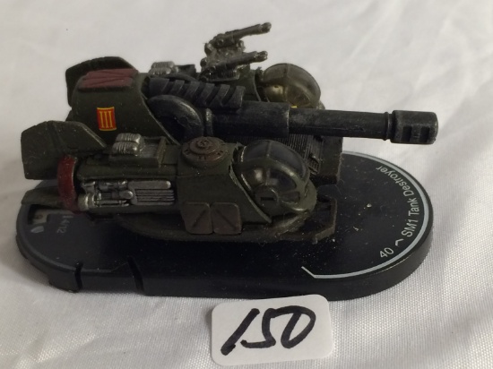 Collector Loose 2003 Wizkids Miniature Mechwarrior War 40 SM1 Tank Destroyer Vehicle