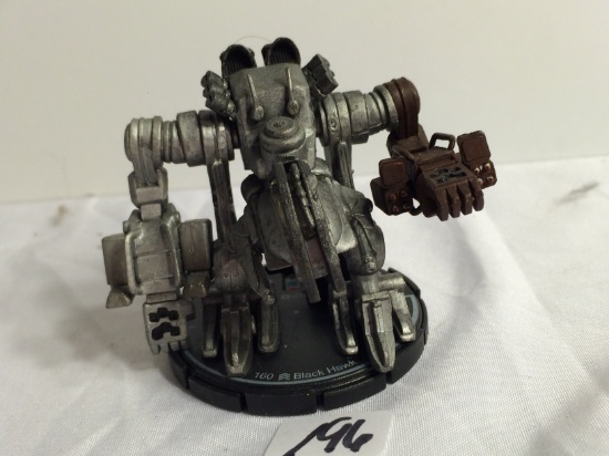 Collector Loose 2002 Wizkids Miniature Mechwarrior War Figure 160 Black Hawk 2"Tall Figure