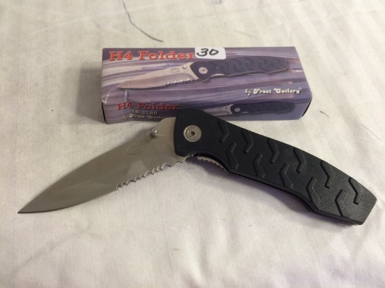 CollectorNIP Frost Cutlery H4 Folder #18258B 4.5" Folded Knive