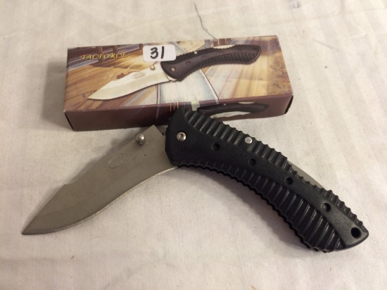 Collector NIP Frost Cutlery TacForce #18-278B 4.5" Folded Knive