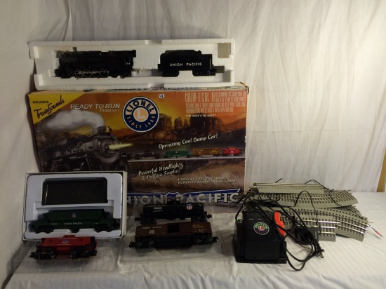 Collector Vintage Lionel Union Pacific Fast Freight Train Set #6-30024 29"X19" Box Size
