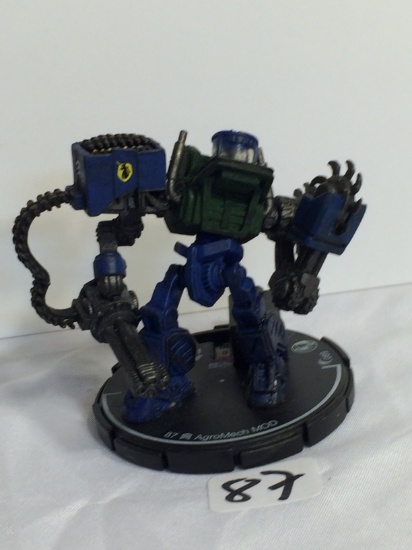 Collector Loose 2002 Wizkids Miniature Mechwarrior War Figure 87 AgroMech MOD 2-3"Tall