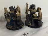 Lot of 3 Pieces Loose 2002 Collector Wizkids Miniature Mechwarrior War Figures - 2