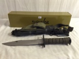 Collector NIP Master Cutlery Survivor Stainless Steel Knife #HK-561425 15.3/4