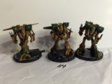 Lot of 3 Pieces Loose 2002 Collector Wizkids Miniature Mechwarrior War Figures - 2