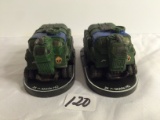 Lot of 2 Pieces Loose 2002 Collector Wizkids Miniature Mechwarrior War 24 Mobil HQ Vehicles