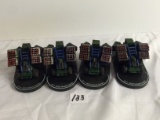 Lot of 4 Pieces Loose 2003 Collector Wizkids Miniature Mechwarrior War 74 JESII Missile Carrier