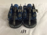 Lot of 2 Pieces Loose 2003 Collector Wizkids Miniature Mechwarrior War 47 SM1 Tank Destroyer