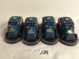 Lot of 4 Pieces Loose 2003 Collector Wizkids Miniature Mechwarrior MIT23 MASH Vehicles