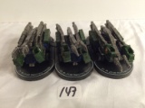 Lot of 3 Pieces Loose 2003 Collector Wizkids Miniature Mechwarrior War 21 JI100 Recovery Vehicle