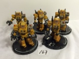 Lot of 5 Pieces Loose 2003 Collector Wizkids Miniature Mechwarrior War Figures -2