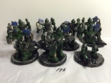 Lot of 7 Pieces Loose 2003 Collector Wizkids Miniature Mechwarrior War Figures -2