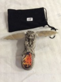 Collector Fantasy Dragon 2 Blade Pocket Knife Dragon Design 4