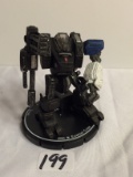 Collector Loose 2003 Collector Wizkids Miniature Mechwarrior War 290 Ezekie Crow Figure 2
