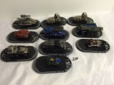 Lot of 10 Pieces Loose 2003 Collector Wizkids Miniature Mechwarrior War vehicles - See Pictures