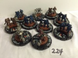 Lot of 10 Pieces Collector Loose Wizkids Miniature 2003 Armor Battle Mini-Figures - See Pictures