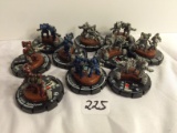 Lot of 10 Pieces Collector Loose Wizkids Miniature 2003 Armor Battle Mini-Figures - See Pictures