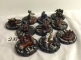 Lot of 10 Pieces Collector Loose Wizkids Miniature 2003 Armor Battle Mini-Figures - See Pictures