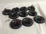 Lot of 10 Pieces Collector Loose Wizkids Miniature 2003 Armor Battle Mini-Figures - See Pictures