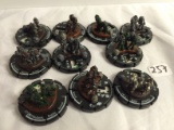Lot of 10 Pieces Collector Loose Wizkids Miniature 2003 Armor Battle Mini-Figures - See Pictures
