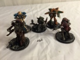 Lot of 5 Pieces Loose Collector Wizkids Miniature Mechwarrior War Figure 1-2