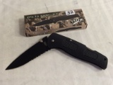 Collector NIP Frost Cutlery Delta Ranger III #18-808B Folded Knive