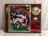 Collector Loose 1991  NFL Super Bowls Buffalo Bills Jim Kelly #12 Photo In a Plaque 15