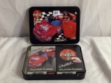 Collector NIP  Nascar 2004 Dale Earnhardt  Coca Cola 2 Decks of Playing Card In Tin Can