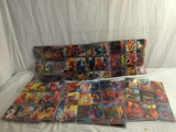 Collector Lots Of Marvel Comics Superheroes Trading Cards -see Pictures