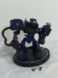 Collector Loose 2002 Wizkids Miniature Mechwarrior War Figure 87 AgroMech MOD 2-3