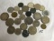 Lot of 26 Pieces Collector Vintage Assorted Foreign Coins - See Pictures