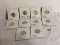Lot of 10 Pieces Collector Vintage 1960's-1950's  Roosevelt Silver Dime US 10c Dime Coins