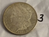 Collector Vintage 1879-S Morgan Silver One Dollar US $1 Silver Coin