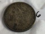 Collector Vintage 1883 Morgan US Silver One Dollar $1 Silver Coin
