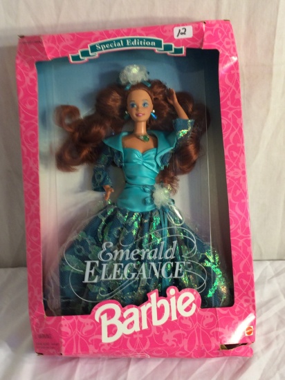 Collector NIP Mattel Barbie Doll Emerald Elegance Barbie Special Edition 13"Tall By 5.5"W Box Size