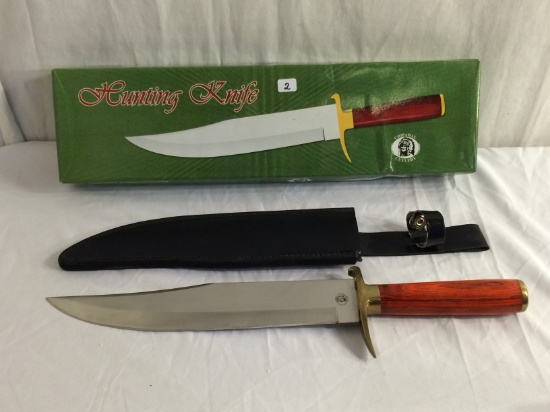 Collector Chipaway Cutlery Surgical Steel Blade Hunting Knife GW-2461-CB 16"Long Overall Size