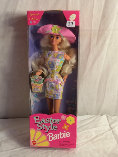 Collector Mattel Barbie Doll Easter Stylr  Doll 12.3/4" Tall By 4.5"Width Box Size
