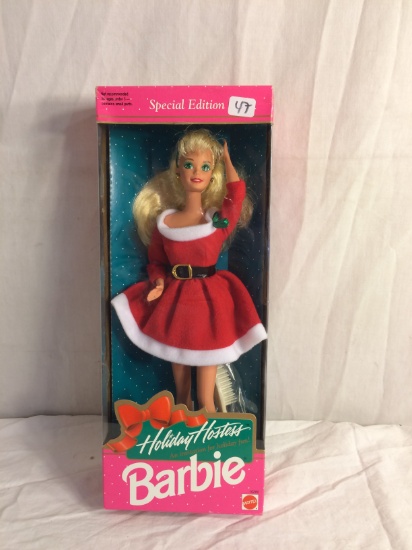Collector Mattel Barbie Doll Holiday Hostess Barbie Doll 12.3/4" Tall By 5" Width Box Size