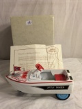 Collector Hallmark Galleries Kiddie Car Classics  Murray Boat Jolly Roger 9.3/4