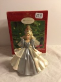 Collector Hallmark Keepsake Ornament 1992 Barbie Holiday Barbie Ornament 4