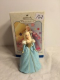 Collector Hallmark Keepsake Ornament Barbie As Cinderella Doll 4.5