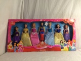 Collector Mattel Barbie Doll Diesney's Princess Collection Set of 7 33