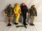 Lot of 4 Pieces Collector G.I.Joe Dolls 11