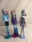 Lot of 3 Pieces Collector Loose Mattel Monster High Doll Abbey Dominable-10.5