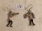 Collector Ladies Jewelry Earings silver Plated-See Pictires