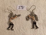 Collector Ladies Jewelry Earings silver Plated-See Pictires