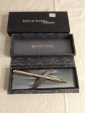 Collector Reflections Premier Pen Gold & Silver Plated Pen-See Picture