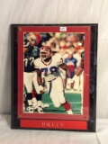 Collector Football Player Bruce #79 Picture In A Plaque 13