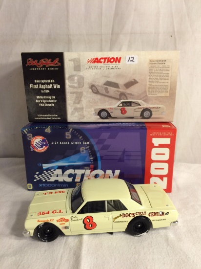 Collector Nascar Action Dale Earnhardt #8 1st Asphalt Win 1964 Chevelle 1:24 Stock Car 101891